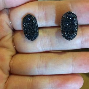 Kendra Scott Ellie Stud Iridescent Black